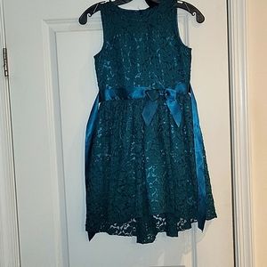 Zunie Highlow Lace Dress